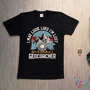 Womens Geocaching Apparel Geocache Geocacher Funny tshirt